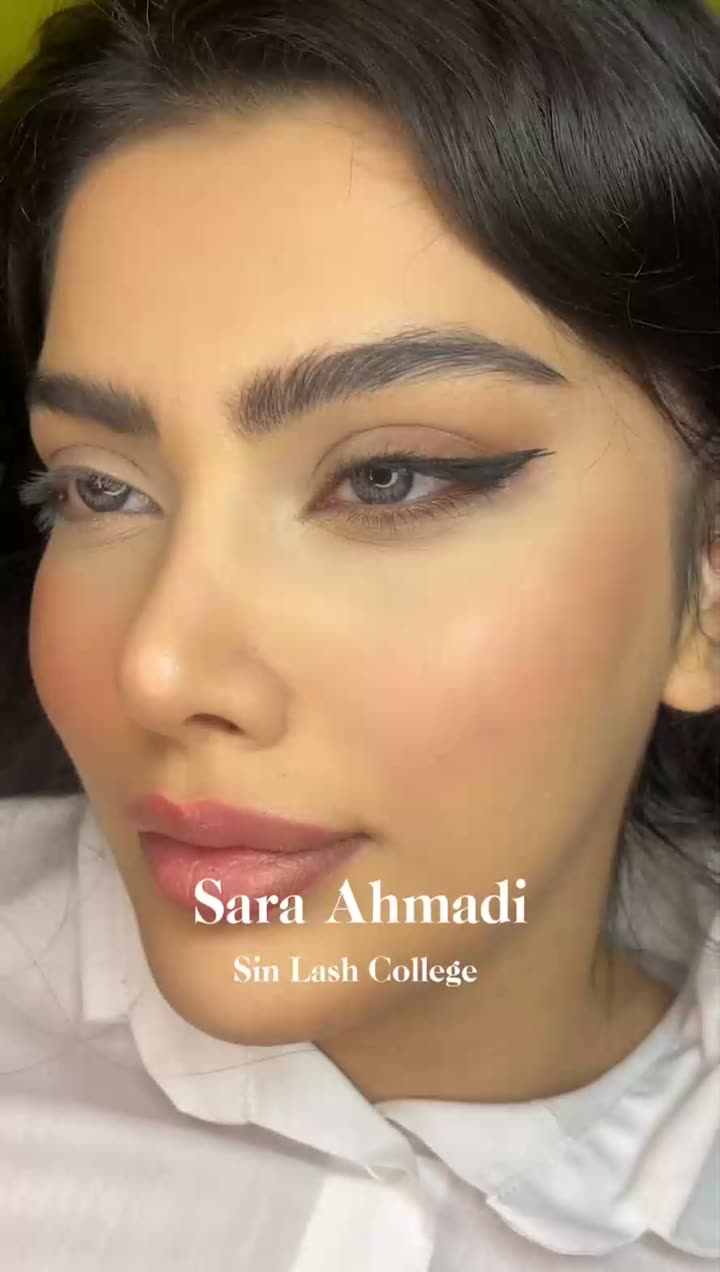 نمونه کار مژه ۱۳